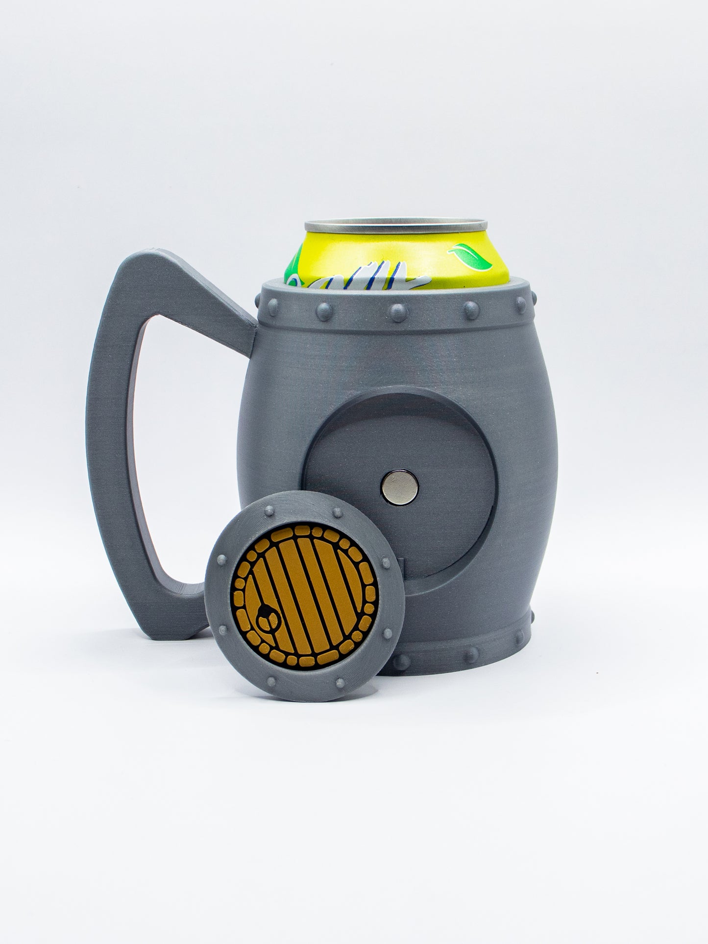 Chope médiéval à logo