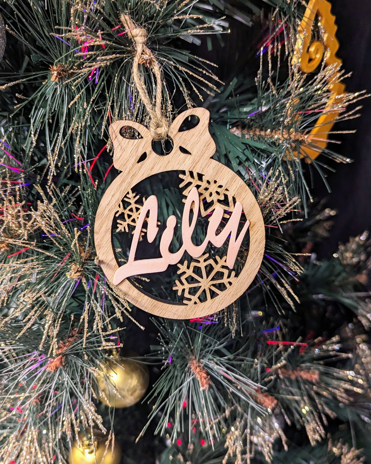 Ornements de noël personnalisés