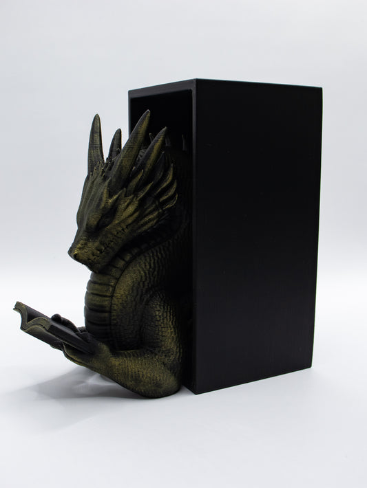 Diorama Dragon et livre