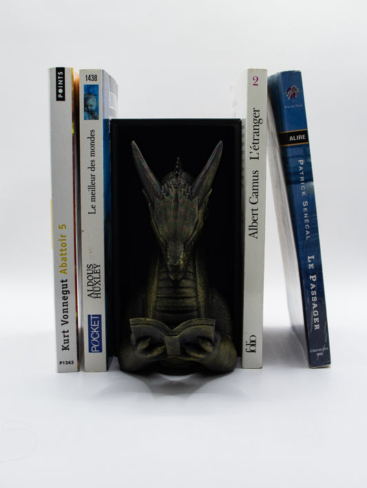 Diorama Dragon et livre