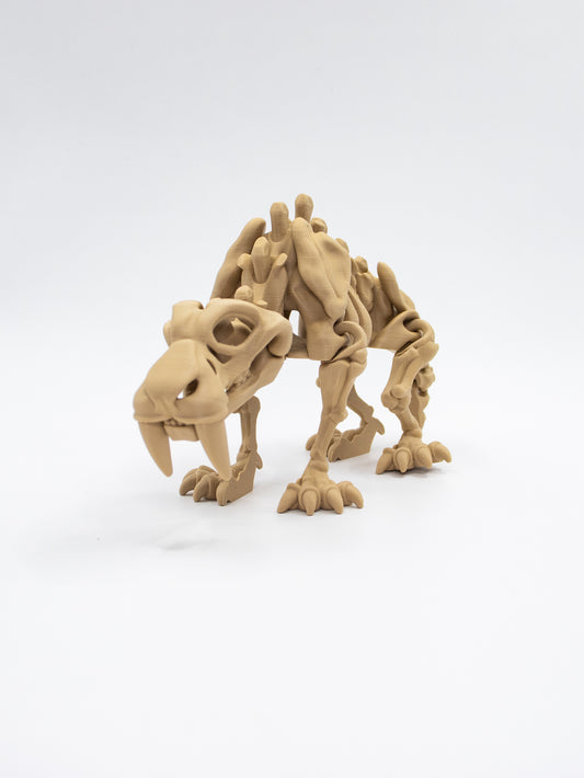 Skeletal  Sabertooth
