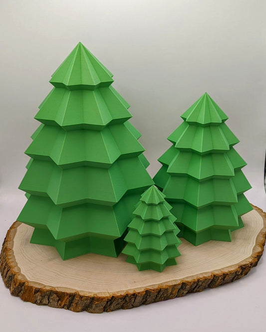 Set of 3 Mini Christmas Tree
